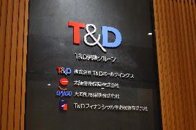 T&D Holdings signboard and logo